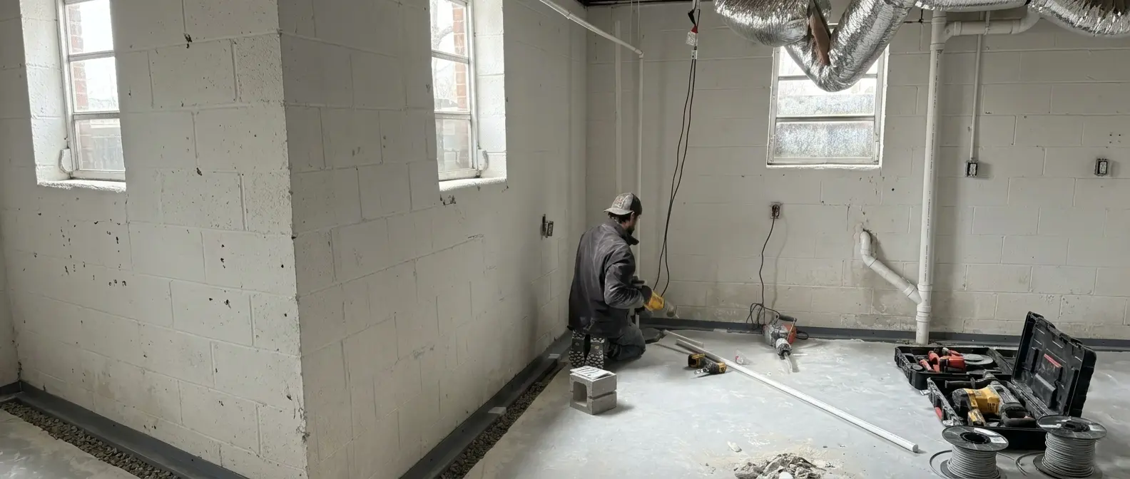 basement waterproofing