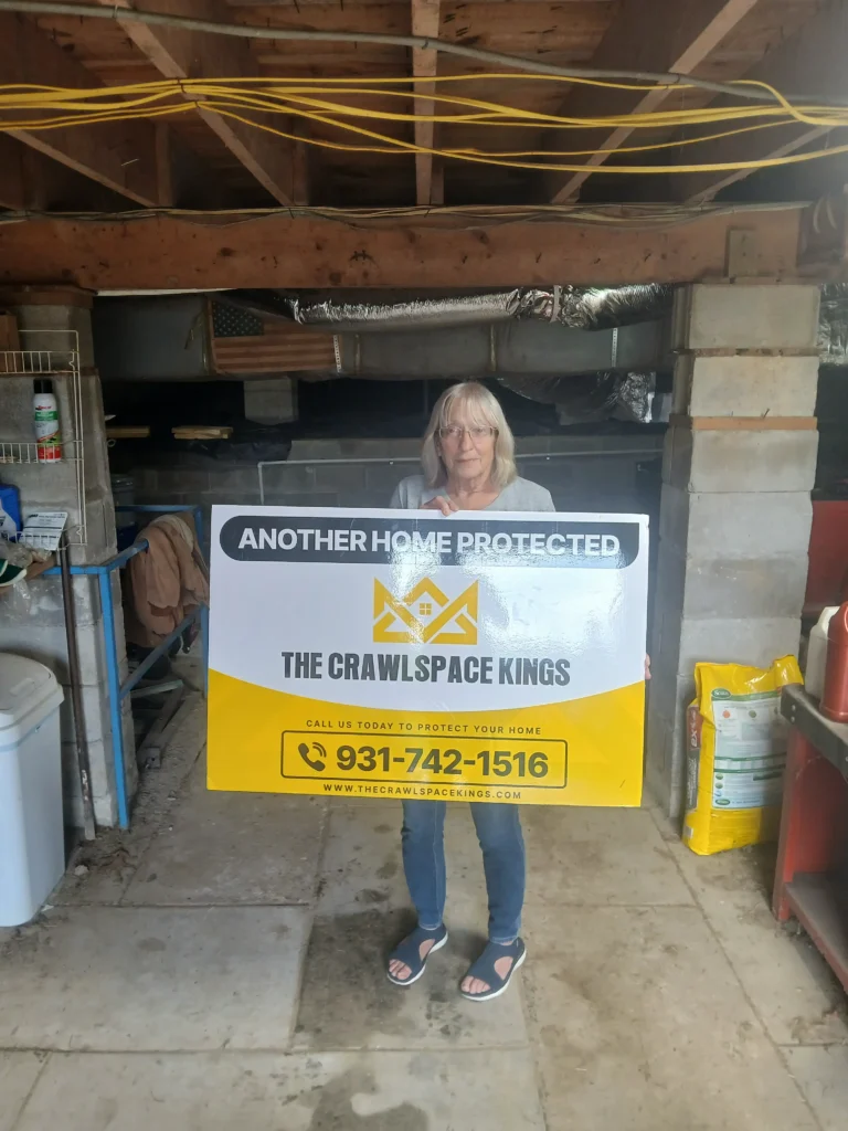 This customer's happy with their basement waterproofing.